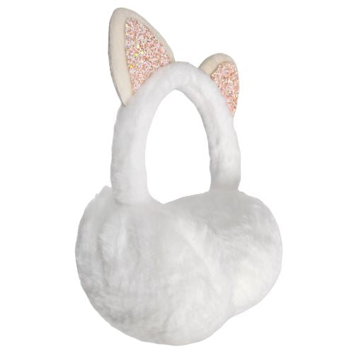 Twilight Kitty Plush Earmuff - WHITE
