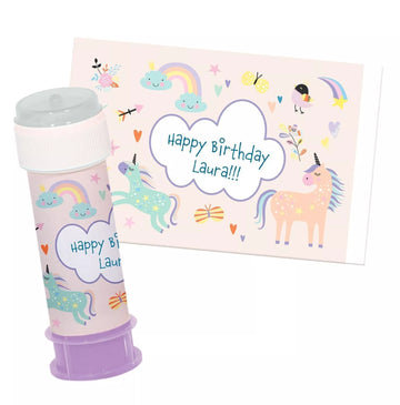 Stickers - Unicorn and rainbow