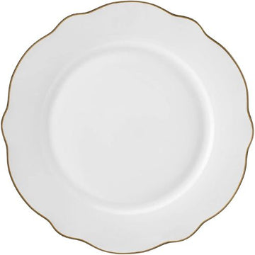 Plast dekketallerken- Gull
