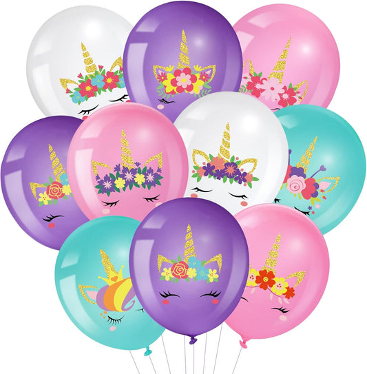 Ballonger med enhjørninger