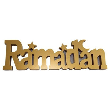 Ramadan bordpynt i tre