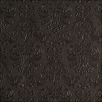 Dinner napkins black 40 x 40 cm