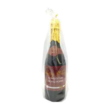 Confetti cannon bottle