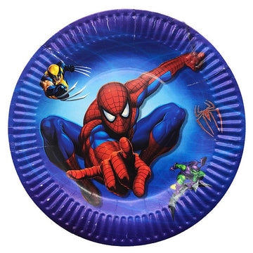 Cardboard barrel Spiderman