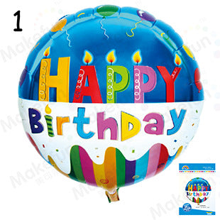 Happy Birthday - Folieballong