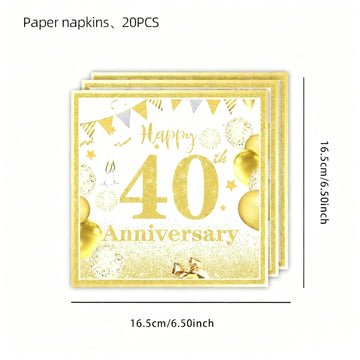 Napkins - 40th Birthday