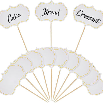 Birthday Cake Topper - White