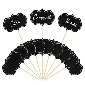Birthday Cake Topper - Black
