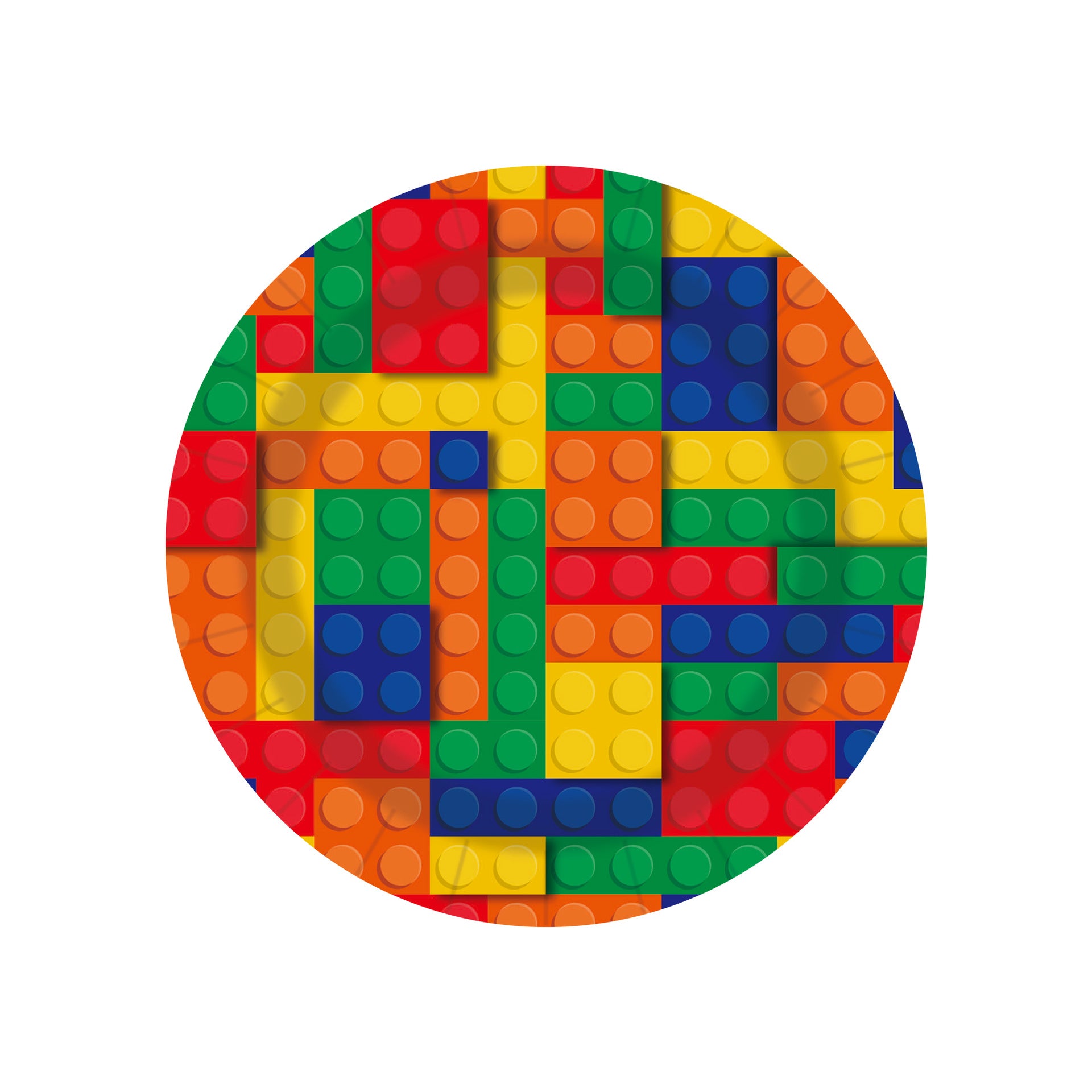 Lego -Papptallerken 18cm
