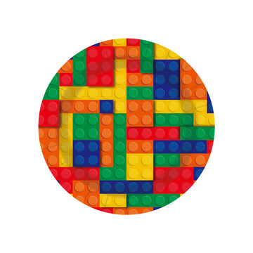Lego -Papptallerken 18cm