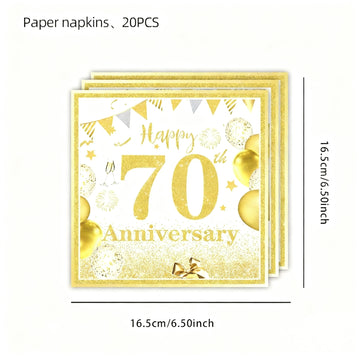 Napkins - 70th Birthday