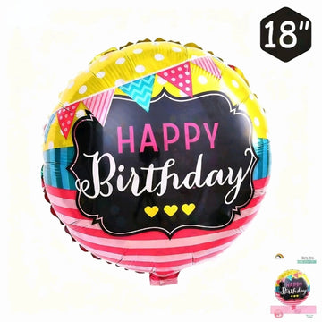 Happy Birthday - Foil Balloon