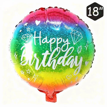 Happy Birthday - Foil Balloon