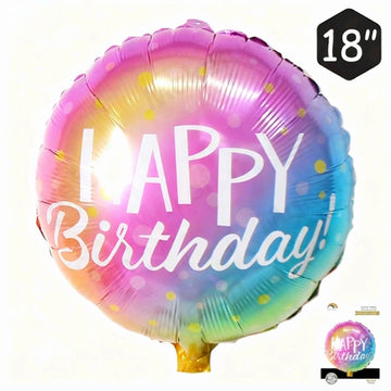 Happy Birthday - Foil Balloon
