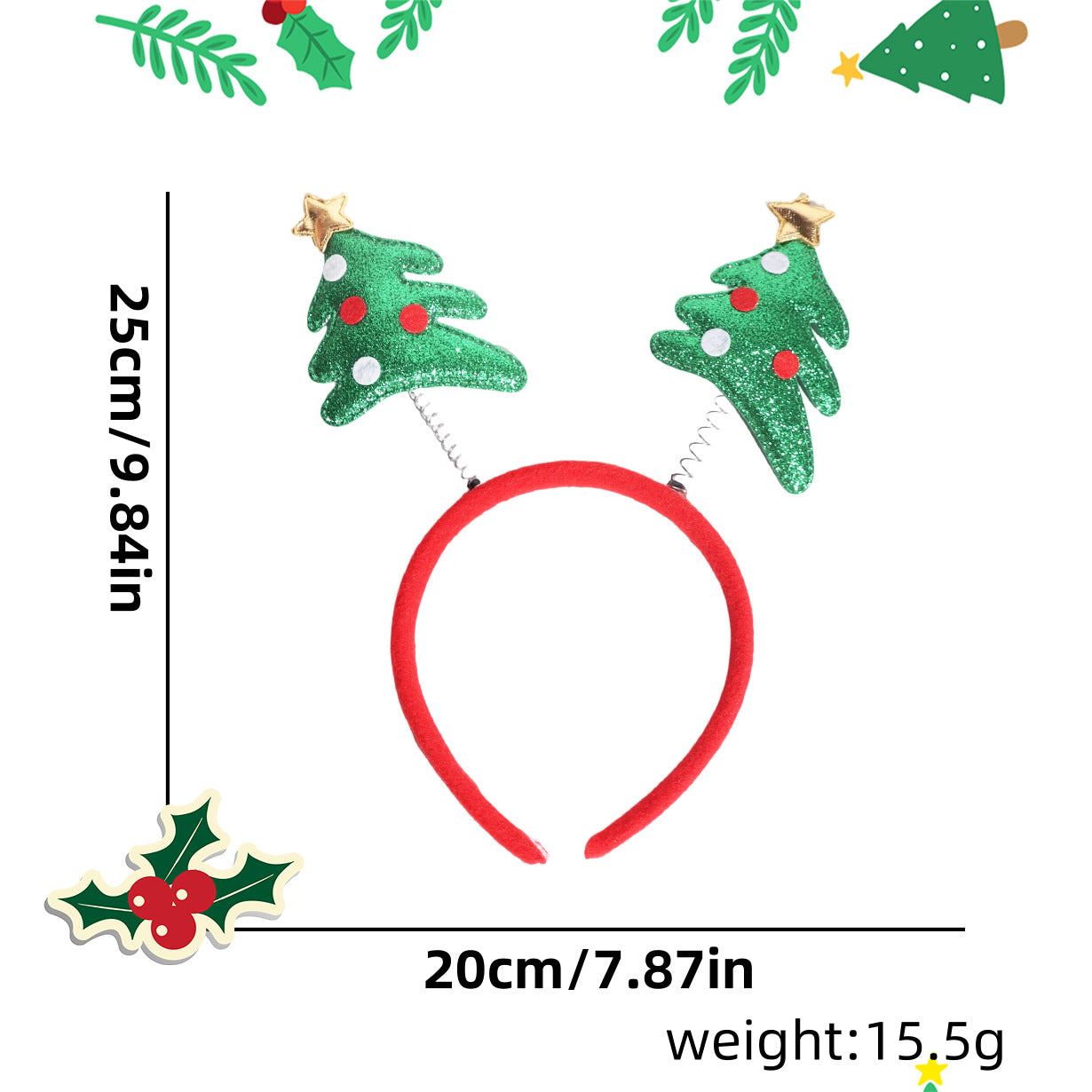 Christmas decorations headband
