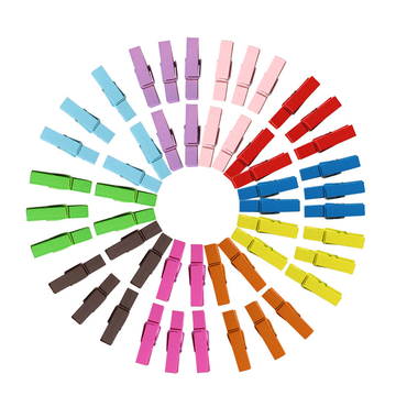 Mini Wooden Clips