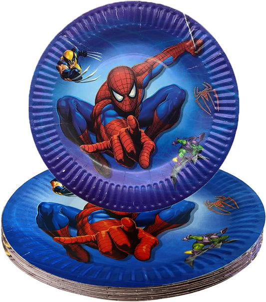 Cardboard barrel Spiderman
