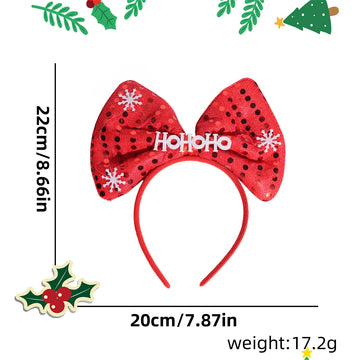 Christmas decorations headband
