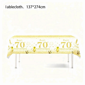 Tablecover - 70th Birthday