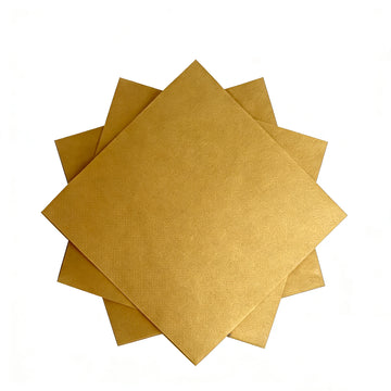 Napkins - Gold - 33*33cm - 20pcs