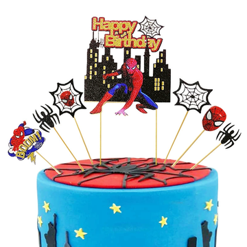 Cake Decor - Paper Topper - Spiderman