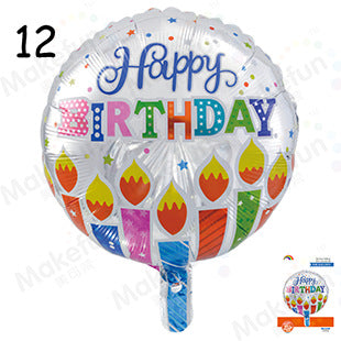 Happy Birthday - Folieballong