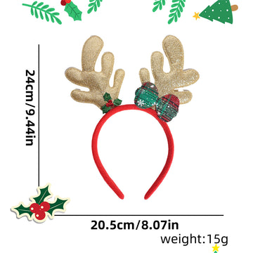 Christmas decorations headband