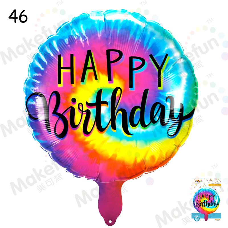 Happy Birthday - Folieballong