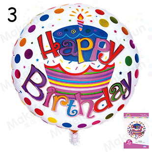 Happy Birthday - Folieballong