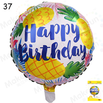 Happy Birthday - Folieballong