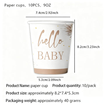 hello BABY -Paper cups