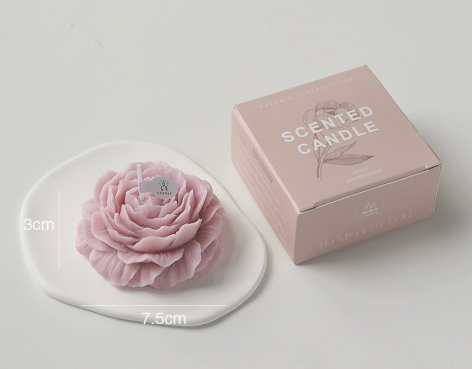 Duftlys blomsform - Rosa