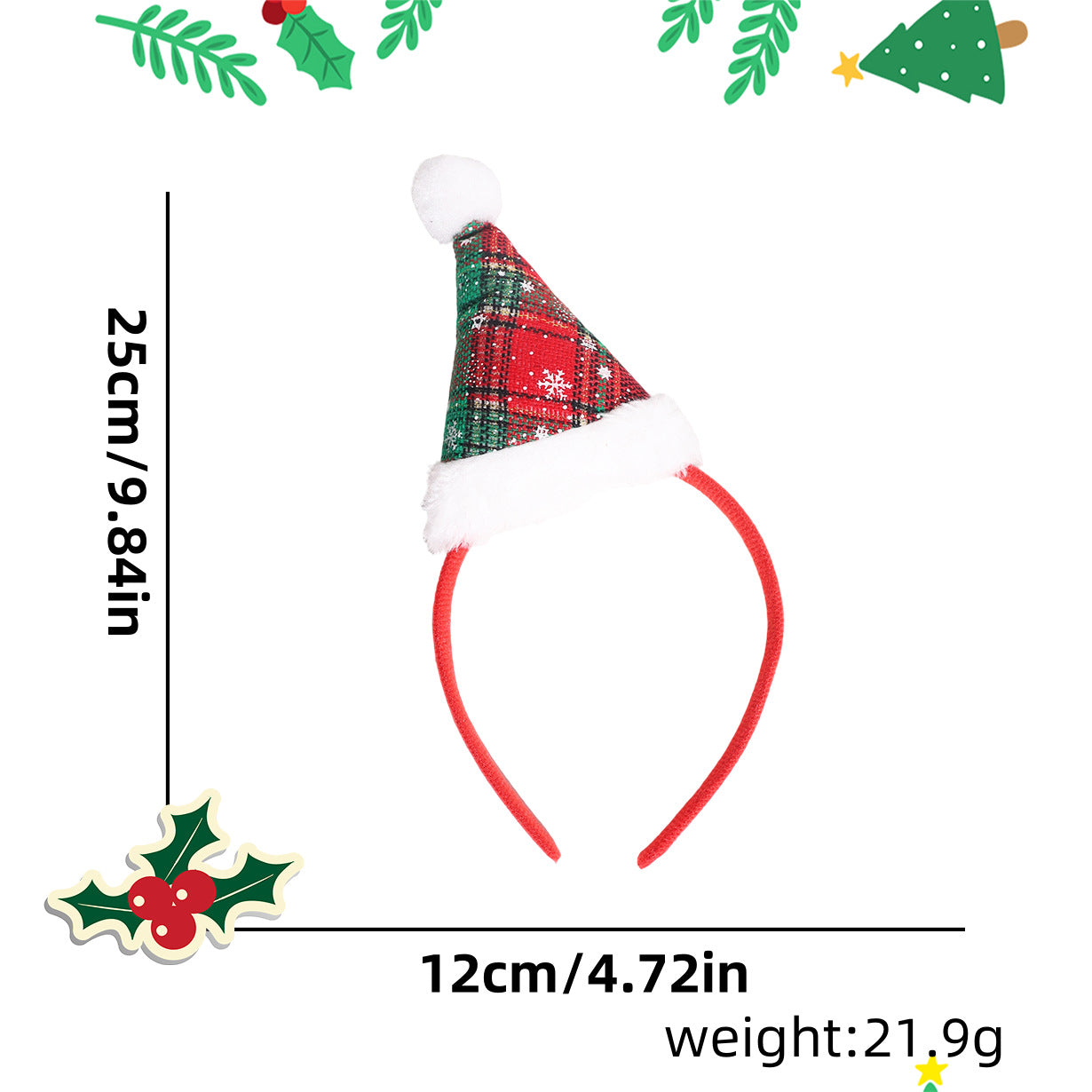 Christmas decorations headband