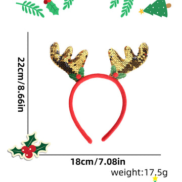 Christmas decorations headband