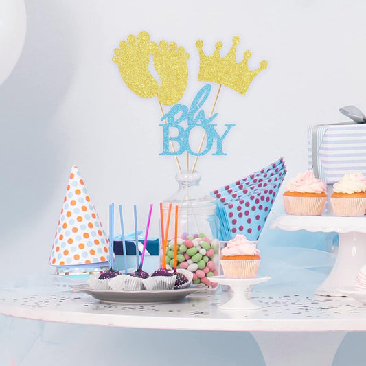 Cake Decorations - Baby Shower Blue