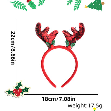 Christmas decorations headband