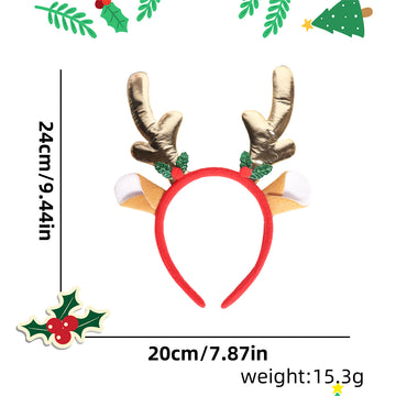 Christmas decorations headband