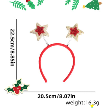 Christmas decorations headband