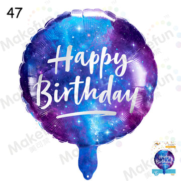 Happy Birthday - Folieballong
