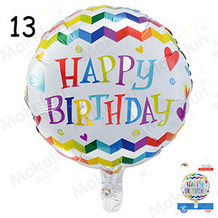 Happy Birthday - Folieballong