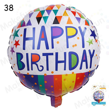 Happy Birthday - Folieballong