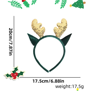 Christmas decorations headband