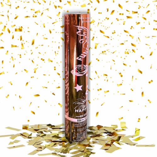 confetti cannon strips - silver
