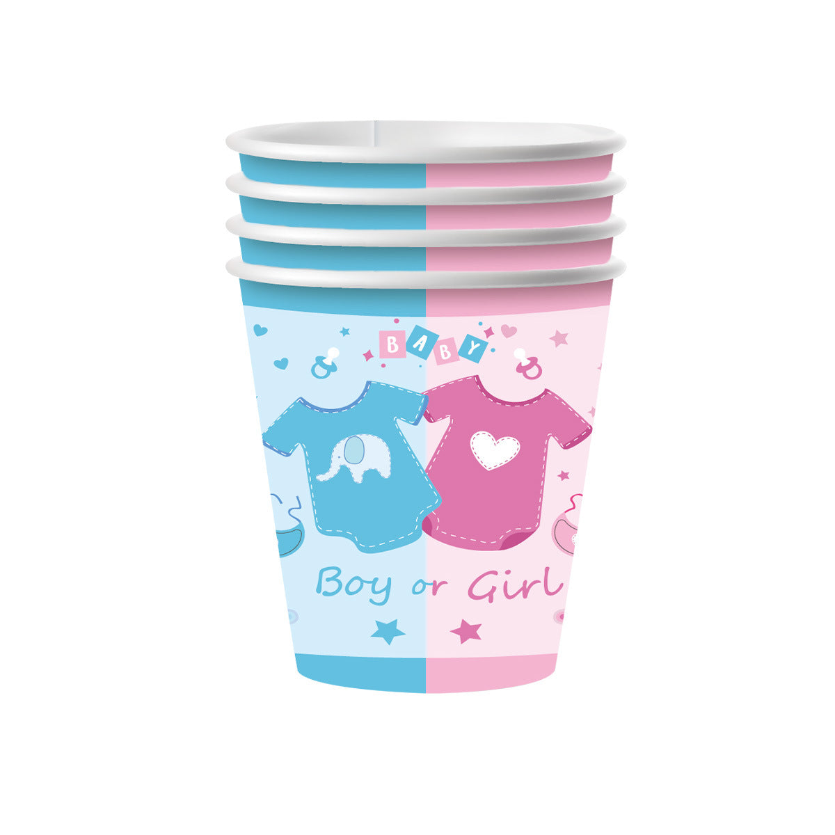 Boy or girl - Pappkopper