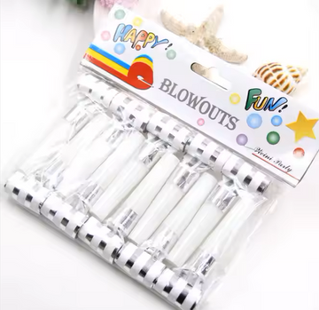 Party blowers - Silver