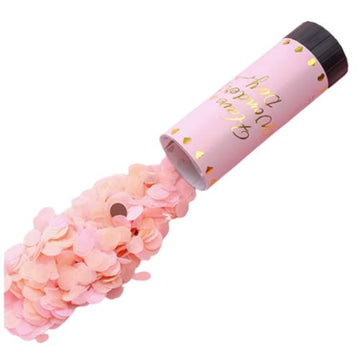 Confetti cannon popper - Pink