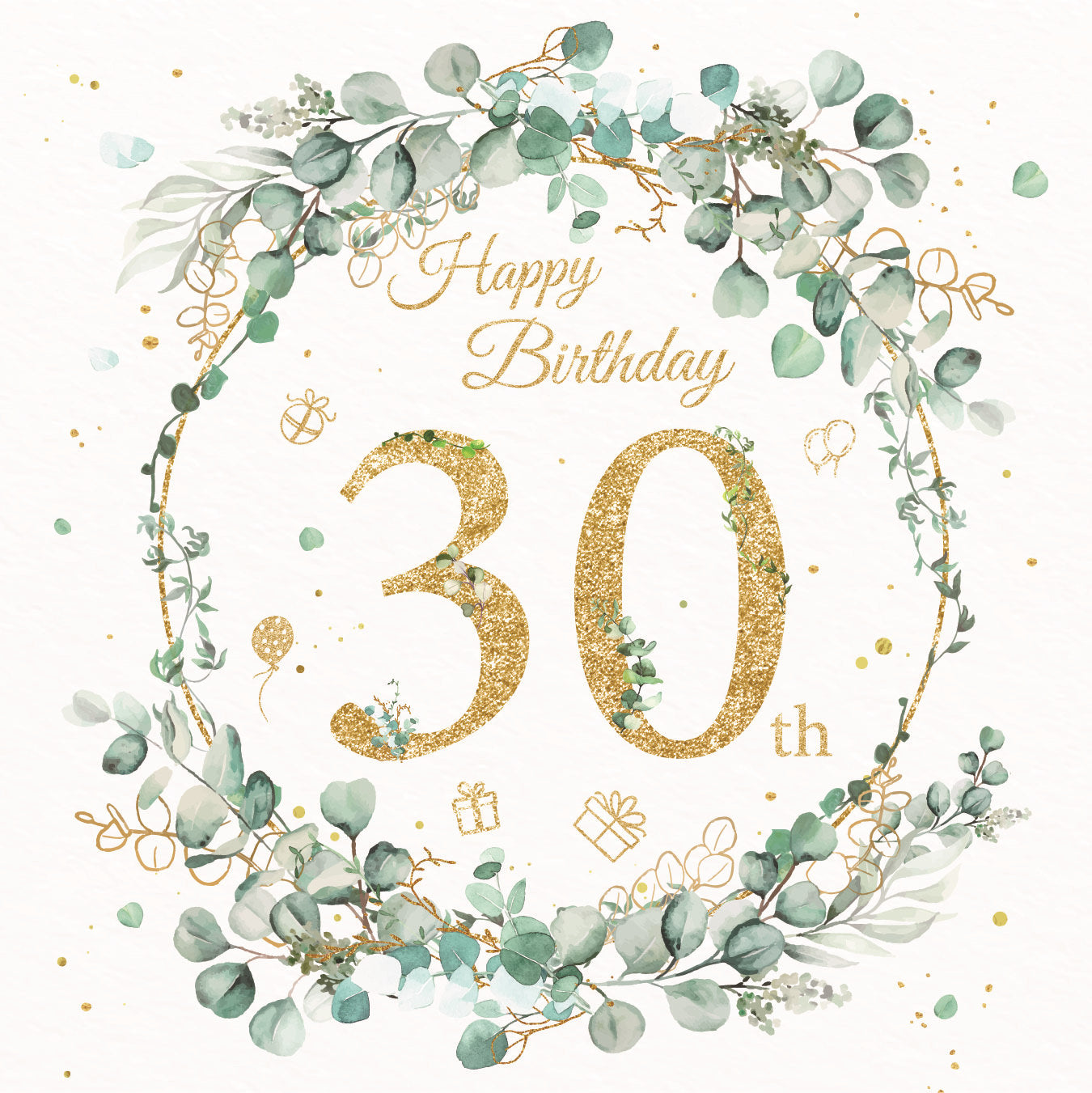 Pappkopper 30-årsdag-Servietter
