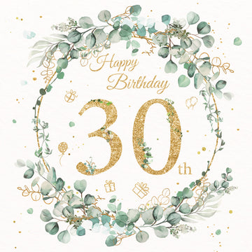 Pappkopper 30-årsdag-Servietter