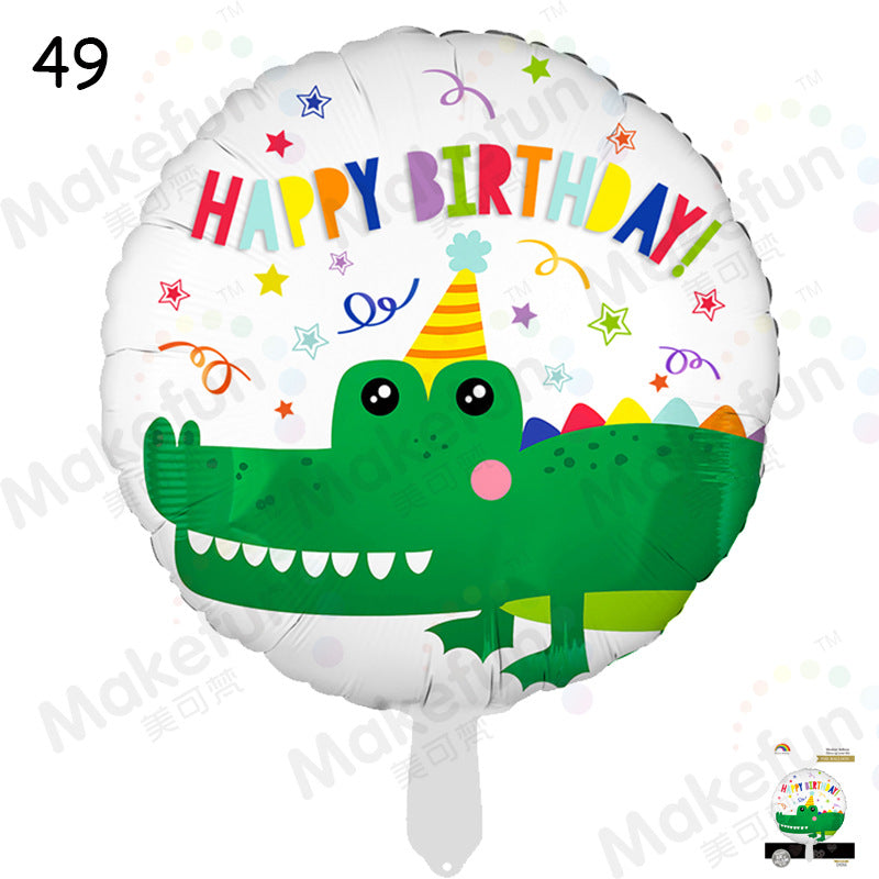Happy Birthday - Folieballong