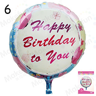 Happy Birthday - Folieballong